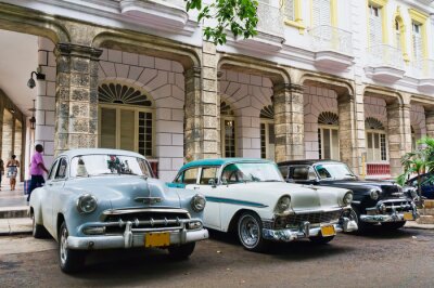 Fototapete Fahrzeuge Retro in Kuba