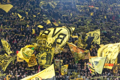 Fototapete Fans von Borussia Dortmund