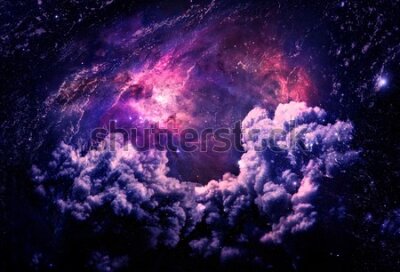 Fototapete Fantastische Galaxienvision