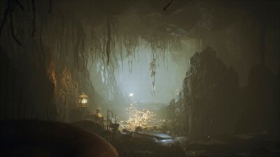 Fototapete Fantasy-Höhle