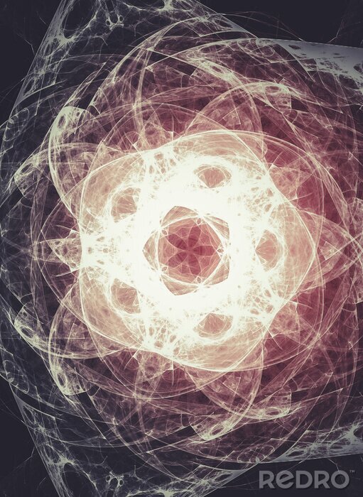 Fototapete Fantasy-Mandala