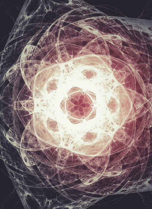 Fototapete Fantasy-Mandala