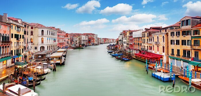 Fototapete Farbenprächtige venezianische landschaft