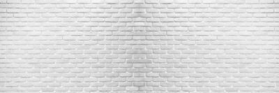 Fototapete Fassade aus weißen Ziegeln