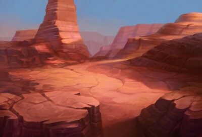 Felsige Wüste