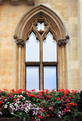 Fototapete Fenster im gotischen stil