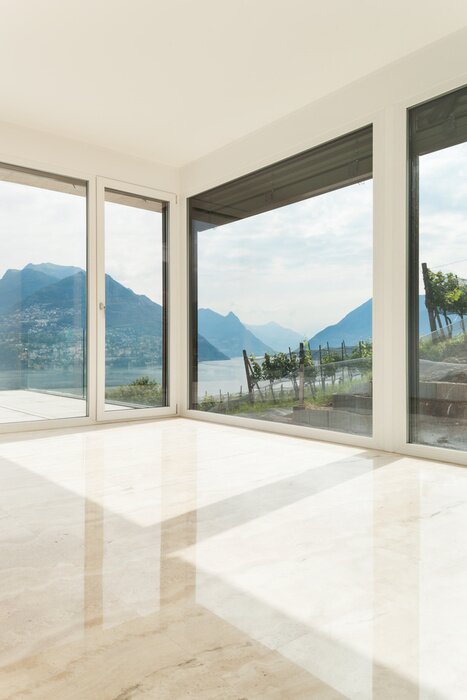 Fototapete Fenster im loft