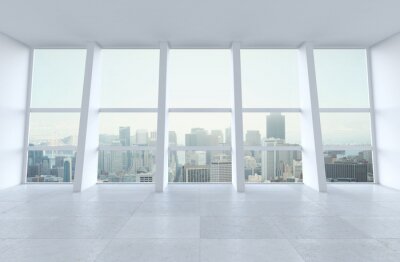 Fototapete Fenster in der Stadt