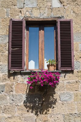 Fototapete Fenster in italien