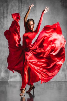 Fototapete Flamenco-Tänzerin