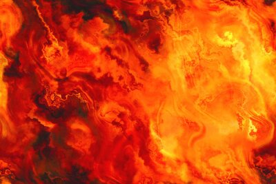 Fototapete Flamme im abstrakten Konzept