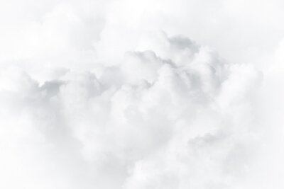 Fototapete Flauschige Wolken am Himmel