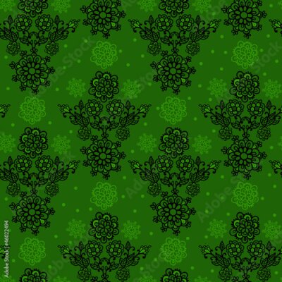 Fototapete Floral nahtlose pattern.Flower Garden. Vektor-Illustration