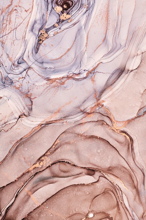 Fototapete Flüssige Farben