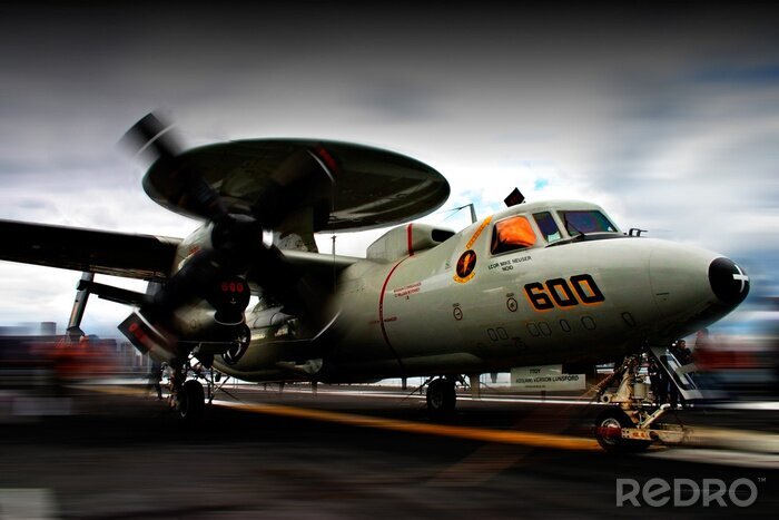 Fototapete Flugzeug E2A Hawkeye