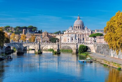 Fototapete Fluss in Rom