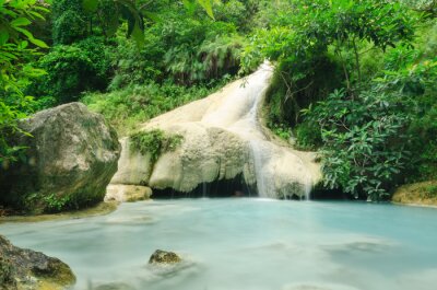 Fototapete Fluss Wasserfall