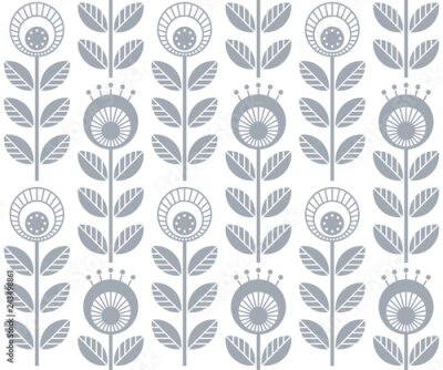 Fototapete Folk im skandinavischen Stil