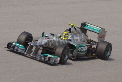 Fototapete Formel 1 Rennen auf der Rennstrecke