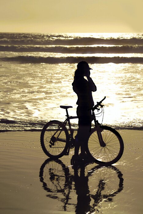 Fototapete Freizeitsport am Strand