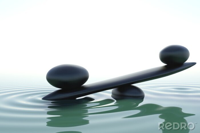 Fototapete Frontal zen balace