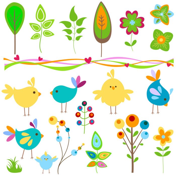 Fototapete Frühling