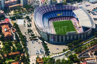 Fototapete Fußballstadion in Barcelona