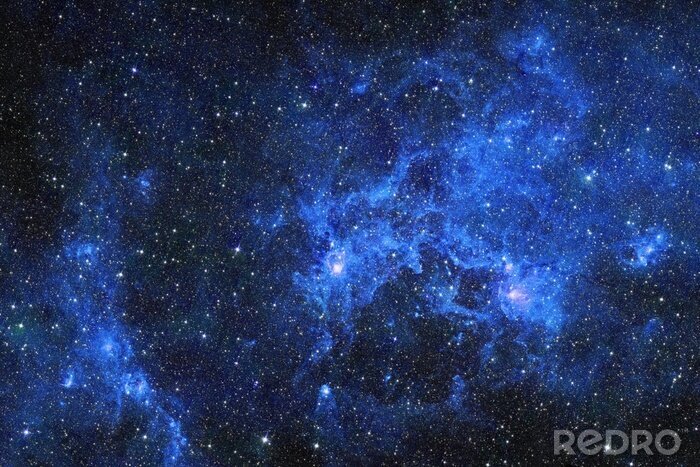 Fototapete Galaxie, die aus Tausenden von Sternen besteht Foto