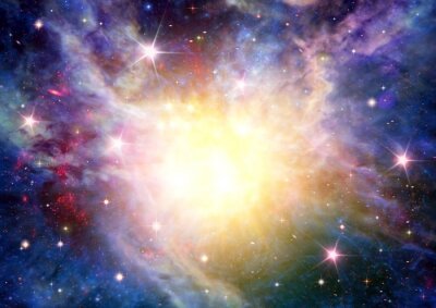 Galaxie und Sternbildern