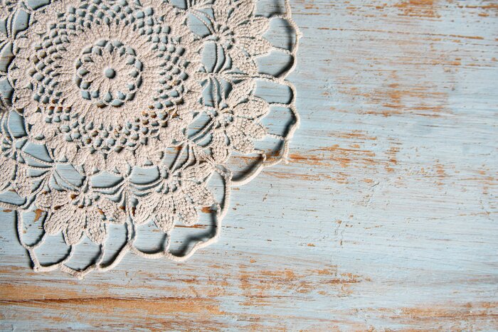 Fototapete Gealtertes Muster Shabby Chic