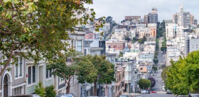 Fototapete Gebäude in San Francisco