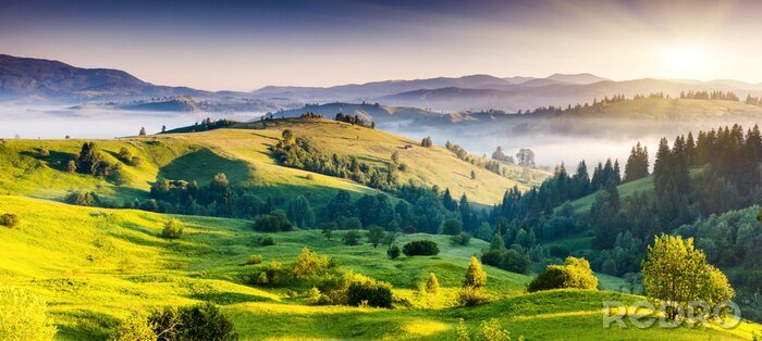 Fototapete Gebirgslandschaft