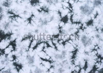 Fototapete gefärbtes Muster der grauen Krawatte auf Baumwollgewebe als Hintergrund.