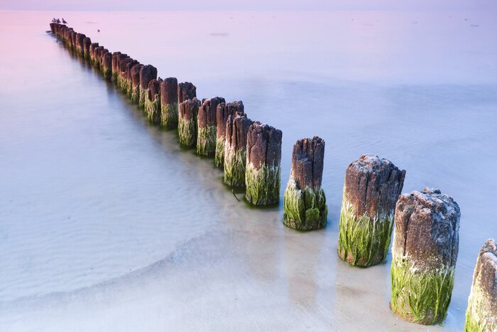 Fototapete Gefrorenes Meer im Winter