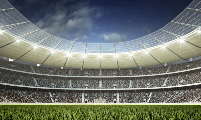 Fototapete Geometrie des Fußballstadions