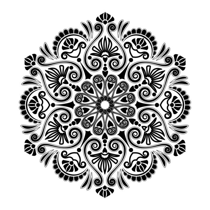 Fototapete Geometrische Folklore