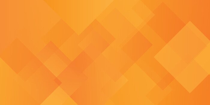 Fototapete Geometrische Formen in Orange