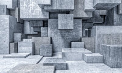 Geometrischer 3d Hintergrund