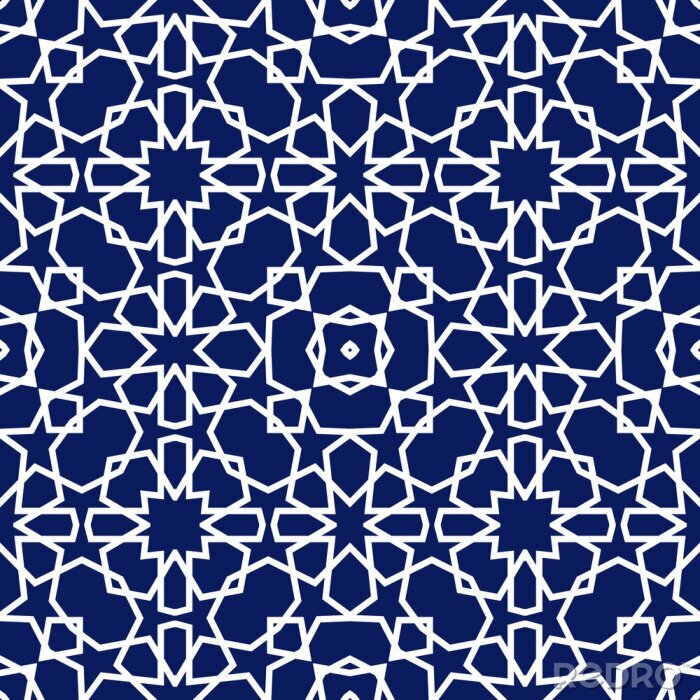 Fototapete Geometrisches islamisches Muster