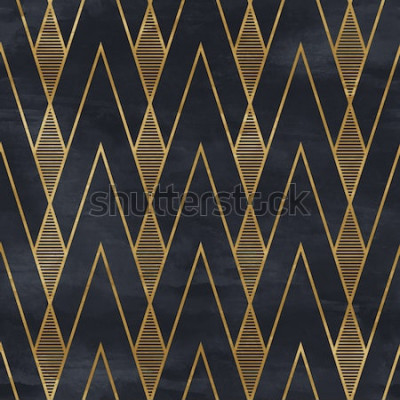 Fototapete Geometrisches Muster Art Deco