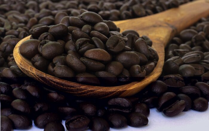 Fototapete Geröstete Kaffeebohnen