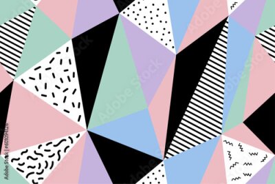 Fototapete Gestörte Harmonie der Geometrie