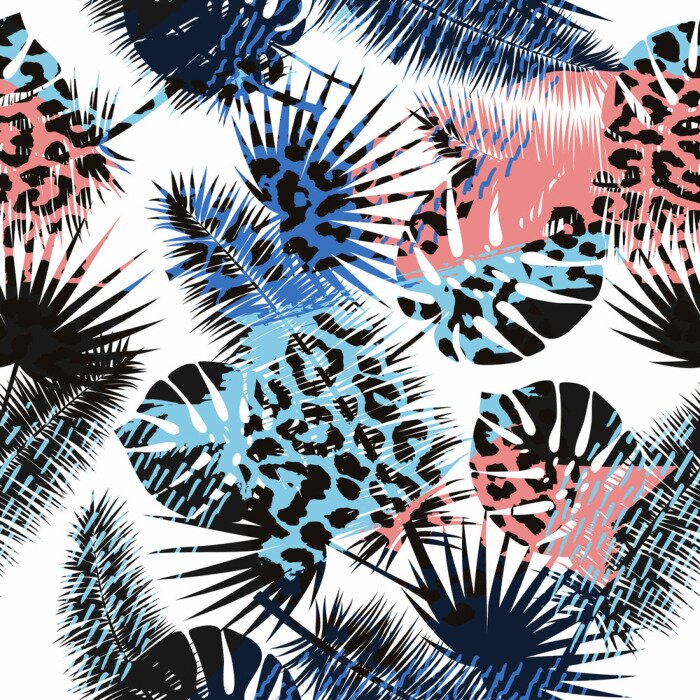 Fototapete Getupfte Pflanzen