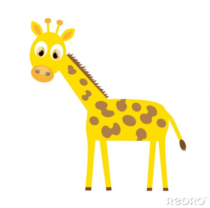 Fototapete Giraffe