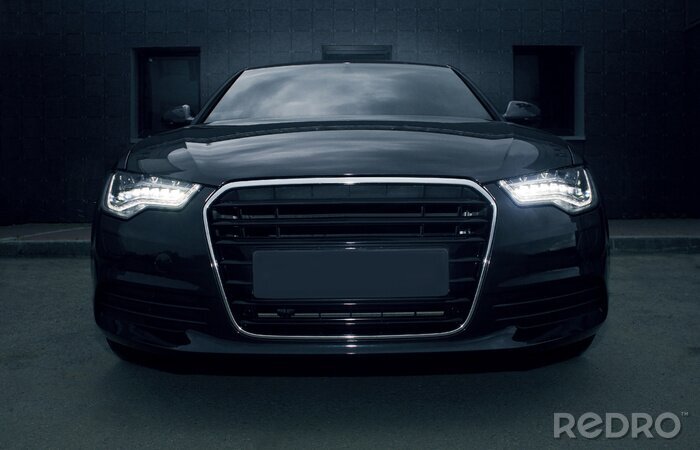 Fototapete Glänzender Sportwagen