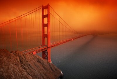 Golden Gate Bridge am Hang