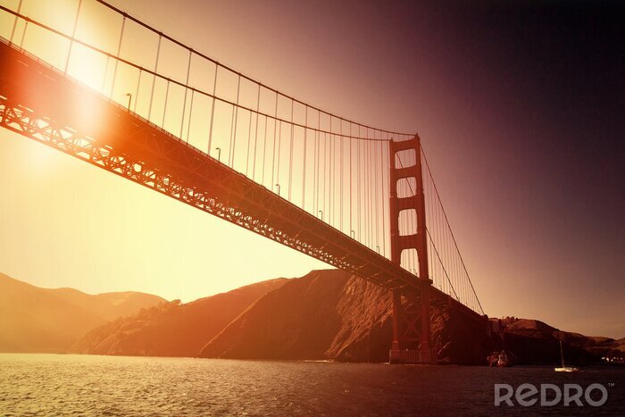 Fototapete Golden Gate Bridge in Amerika