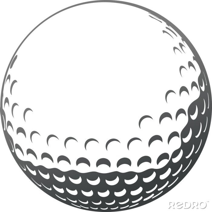Fototapete Golfball