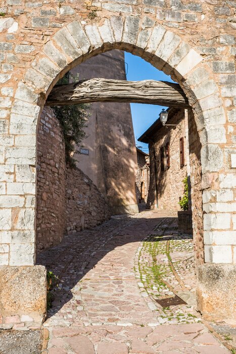 Fototapete Gotische Steinarchitektur