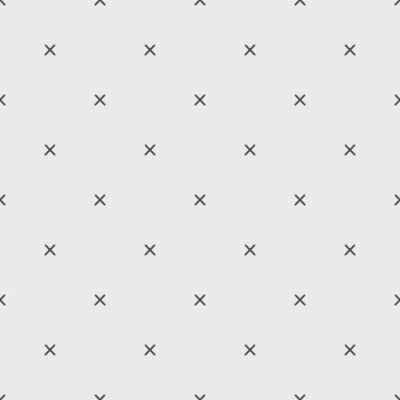 Grafische Kreuze auf grauem Hintergrund